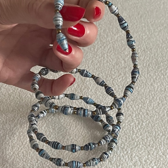 Handmade Wrap Bracelet from Rwanda - Picture 7 of 7